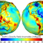 Gravity field of the Earth and data reduction