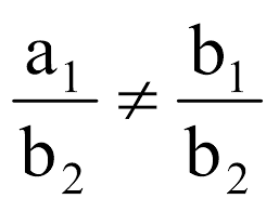 CONDITIONS OF SOLUTION