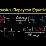 The Clausius-Clapeyron Equation: