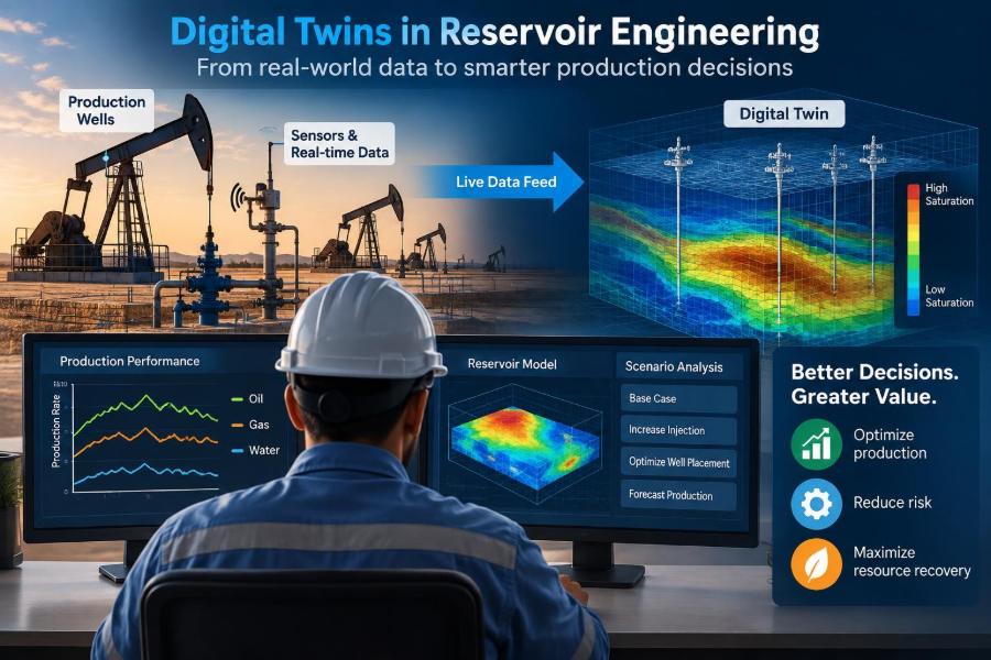 🛢️ Breakthrough in Reservoir Engineering: How Digital Twins Are Improving Production Decisions