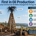 🛢️ First in Oil Production: How Early Commercial Oil Wells Changed the Energy Industry
