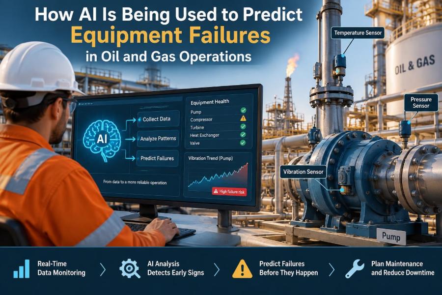 🤖 How AI Is Being Used to Predict Equipment Failures in Oil and Gas Operations