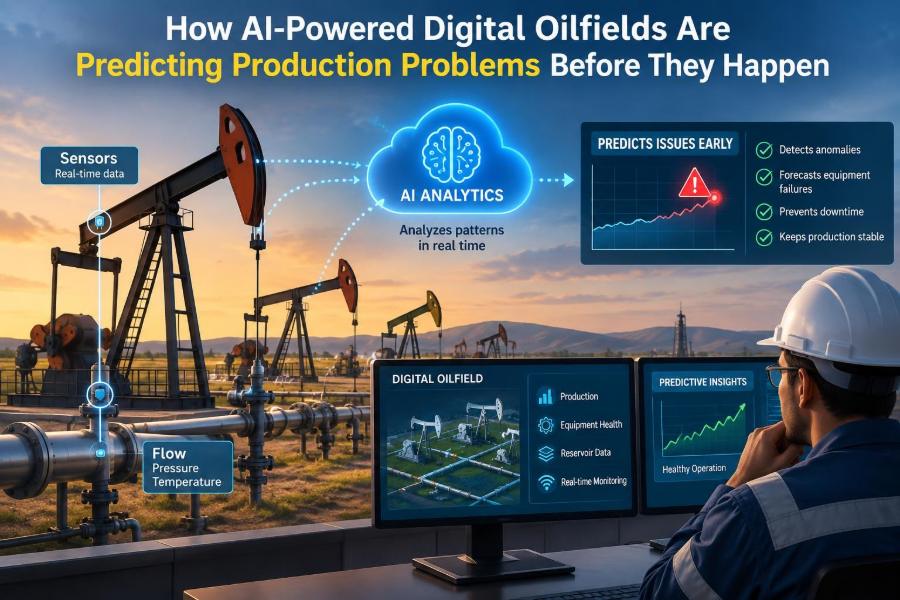 🛢️ How AI-Powered Digital Oilfields Are Predicting Production Problems Before They Happen