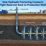 🔧 How Hydraulic Fracturing Connects Tight Reservoir Rock to Production Wells