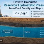 🛢️ How to Calculate Reservoir Hydrostatic Pressure from Fluid Density and Depth