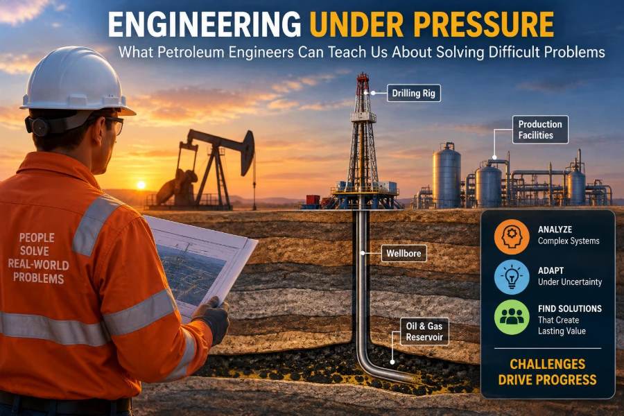 🛢️ Engineering Under Pressure: What Petroleum Engineers Can Teach Us About Solving Difficult Problems