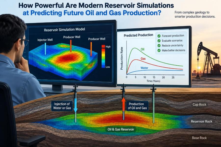 🛢️ How Powerful Are Modern Reservoir Simulations at Predicting Future Oil and Gas Production?