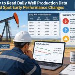 🛢️ How to Read Daily Well Production Data and Spot Early Performance Changes