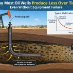 🛢️ Why Most Oil Wells Produce Less Over Time Even Without Equipment Failure