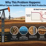 🛢️ Why This Problem Happens: What Causes Sudden Drops in Oil Well Production?